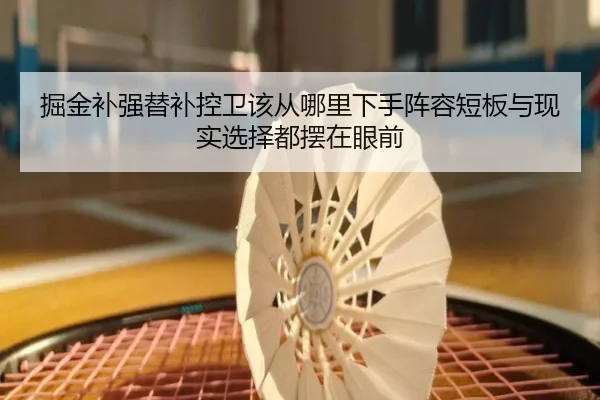 掘金补强替补控卫该从哪里下手阵容短板与现实选择都摆在眼前